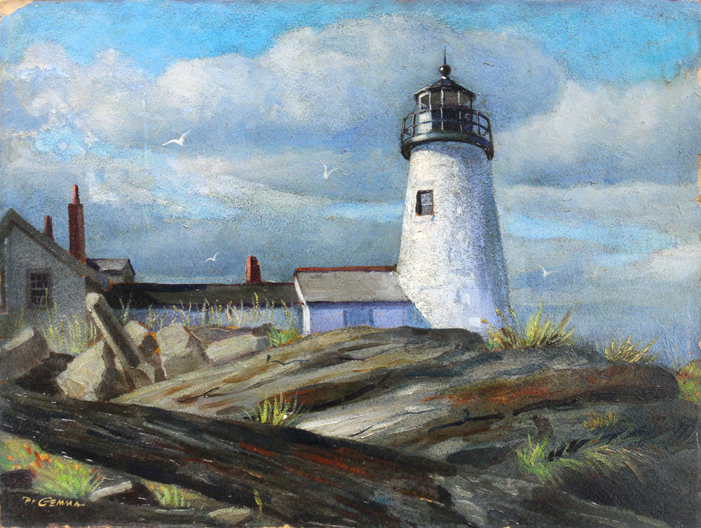 “Pemaquid Light, Maine”